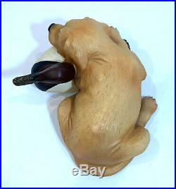 Big Sky Carvers Lab Dog & Duck Decoy Statue Figurine by Bradford Williams