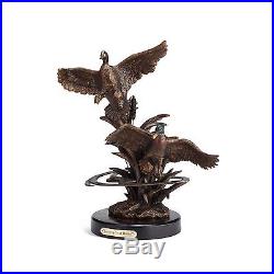 Big Sky Carvers Landing Gear Down Mallards Sculpture (2Day Delivery)