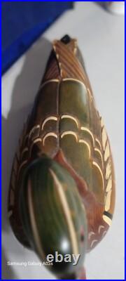 Big Sky Carvers Large 17.75 Decoy 2002 Wood Duck