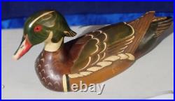 Big Sky Carvers Large 17.75 Decoy 2002 Wood Duck