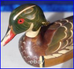 Big Sky Carvers Large 17.75 Decoy 2002 Wood Duck
