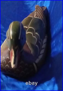 Big Sky Carvers Large 17.75 Decoy 2002 Wood Duck