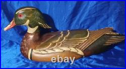 Big Sky Carvers Large 17.75 Decoy 2002 Wood Duck