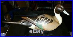 Big Sky Carvers Large 19 Duck Decoy Decoration signed Mary Stephens 2003