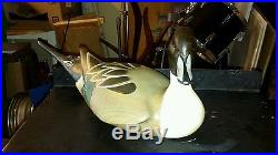 Big Sky Carvers Large 19 Duck Decoy Decoration signed Mary Stephens 2003