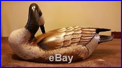 Big Sky Carvers Large Carved Handpainted Wood Duck/Goose. (bps)