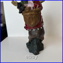 Big Sky Carvers Large Christmas Santa Rocky Mtn. Reindeer by Stuart Bond