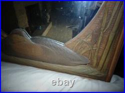 Big Sky Carvers Large Mirror Duck With Reeds Design