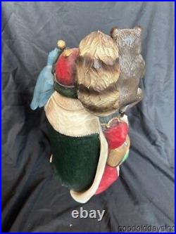 Big Sky Carvers Large Santa Fishing Buddies Signed Numbered A0460 21 Outdoor