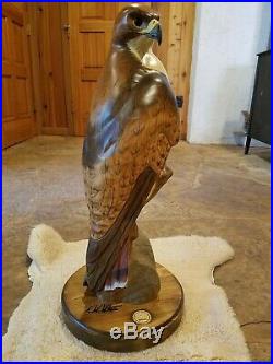 Big Sky Carvers Life-size Red Tail Hawk by Ken White Masters Edn. #389/1250