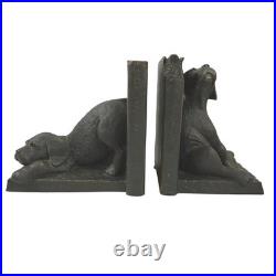 Big Sky Carvers Limited Edition Puppy Bookends Handcrafted in Montana, USA 1996