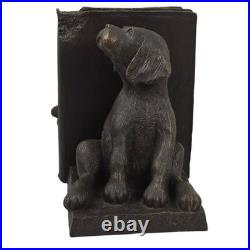 Big Sky Carvers Limited Edition Puppy Bookends Handcrafted in Montana, USA 1996