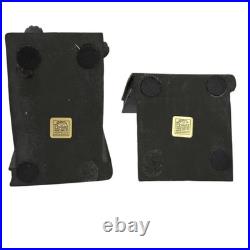 Big Sky Carvers Limited Edition Puppy Bookends Handcrafted in Montana, USA 1996