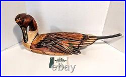 Big Sky Carvers MG Grandad's Pintail Duck Decoy Handcrafted Figure Signed #11/18