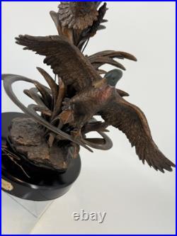 Big Sky Carvers MP Landing Gear Down 2014 Mallards Sculpture Ducks Unlimited