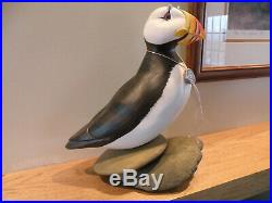 Big Sky Carvers Maine Puffin Carving