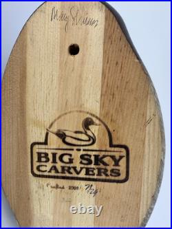 Big Sky Carvers Mallard Drake Duck Decoy Mary Stevens Signed Limited Edition VTG