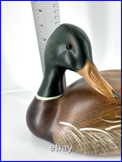 Big Sky Carvers Mallard Drake Duck Decoy Mary Stevens Signed Limited Edition VTG