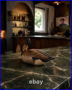 Big Sky Carvers Mallard Drake Duck Decoy Mary Stevens Signed Limited Edition VTG