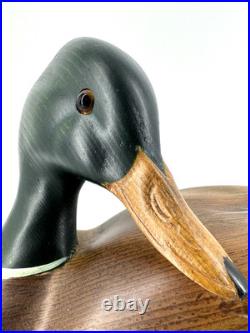 Big Sky Carvers Mallard Drake Duck Decoy Mary Stevens Signed Limited Edition VTG