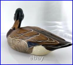 Big Sky Carvers Mallard Drake Duck Decoy Mary Stevens Signed Limited Edition VTG
