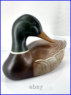 Big Sky Carvers Mallard Drake Duck Decoy Mary Stevens Signed Limited Edition VTG