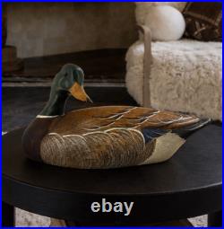 Big Sky Carvers Mallard Drake Duck Decoy Mary Stevens Signed Limited Edition VTG
