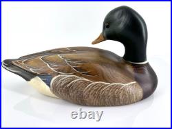 Big Sky Carvers Mallard Drake Duck Decoy Mary Stevens Signed Limited Edition VTG