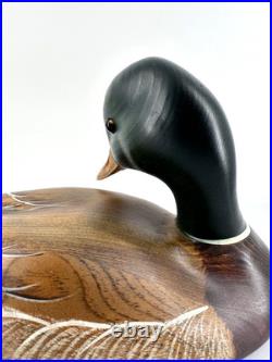 Big Sky Carvers Mallard Drake Duck Decoy Mary Stevens Signed Limited Edition VTG