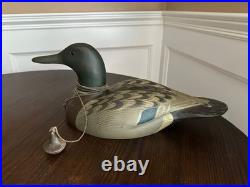 Big Sky Carvers Mallard Duck Decoy 17 Signed W Lee Smith Hand Carved Wood