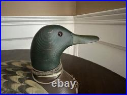 Big Sky Carvers Mallard Duck Decoy 17 Signed W Lee Smith Hand Carved Wood