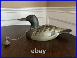 Big Sky Carvers Mallard Duck Decoy 17 Signed W Lee Smith Hand Carved Wood