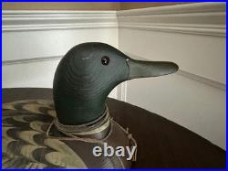 Big Sky Carvers Mallard Duck Decoy 17 Signed W Lee Smith Hand Carved Wood
