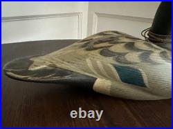 Big Sky Carvers Mallard Duck Decoy 17 Signed W Lee Smith Hand Carved Wood