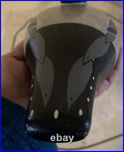 Big Sky Carvers Mallard Duck Decoy Hand Carved Wood Signed Duncan Bullock