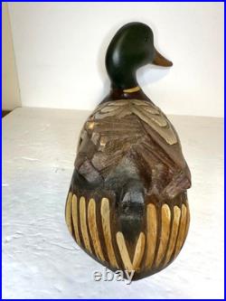 Big Sky Carvers Mallard Duck Decoy Signed By Artist Crafted 2003 # 1/3 19.5
