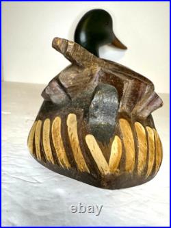 Big Sky Carvers Mallard Duck Decoy Signed By Artist Crafted 2003 # 1/3 19.5