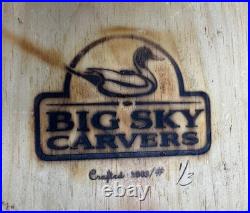 Big Sky Carvers Mallard Duck Decoy Signed By Artist Crafted 2003 # 1/3 19.5