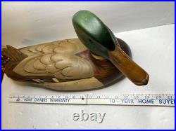 Big Sky Carvers Mallard Duck Decoy Signed By Artist Crafted 2003 # 1/3 19.5