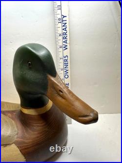 Big Sky Carvers Mallard Duck Decoy Signed By Artist Crafted 2003 # 1/3 19.5