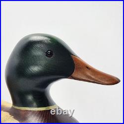 Big Sky Carvers Mallard Duck Decoy Signed Thomas Chandler Bozeman Montana Wood
