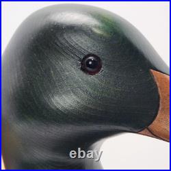Big Sky Carvers Mallard Duck Decoy Signed Thomas Chandler Bozeman Montana Wood