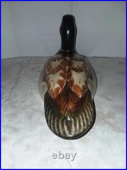 Big Sky Carvers Mallard Duck Decoy Signed Thomas Chandler Bozeman Montana Wood