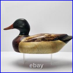 Big Sky Carvers Mallard Duck Decoy Signed Thomas Chandler Bozeman Montana Wood