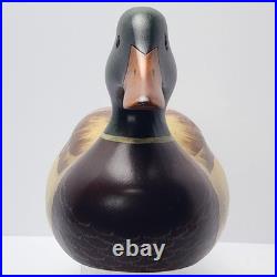 Big Sky Carvers Mallard Duck Decoy Signed Thomas Chandler Bozeman Montana Wood