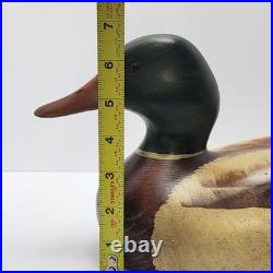 Big Sky Carvers Mallard Duck Decoy Signed Thomas Chandler Bozeman Montana Wood
