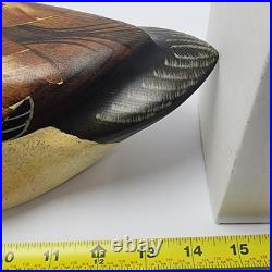 Big Sky Carvers Mallard Duck Decoy Signed Thomas Chandler Bozeman Montana Wood