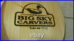 Big Sky Carvers Mallard Duck Wood Carving 14 Inches Long