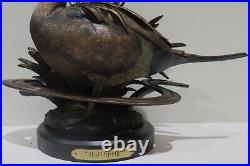 Big Sky Carvers Marc Pierce Bronze Bull Sprig Pintail Duck Decoy Sculpture