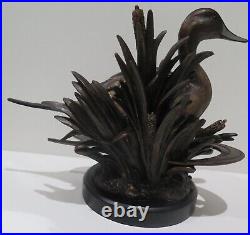 Big Sky Carvers Marc Pierce Bronze Bull Sprig Pintail Duck Decoy Sculpture